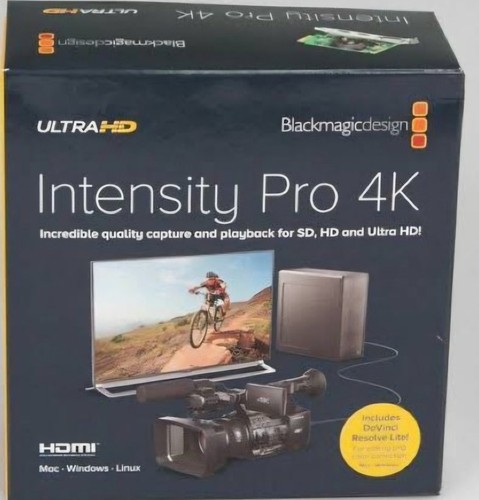 Blackmagic design scheda - design,