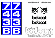 BOBCAT 743B NEW FULL DECALS