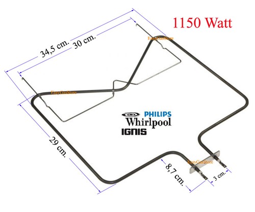 Ignis whirlpool resistenza - whirlpool,