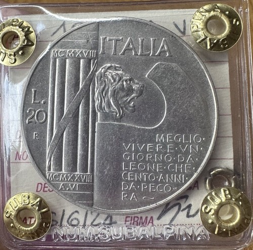 Regno italia 20 - d',