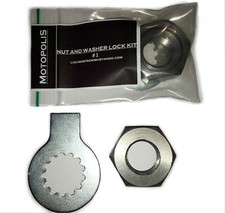 YAMAHA FZS 600 FAZER FZ6 - DADO PIGNONE E RONDELLA  DI SICUREZZA