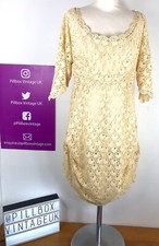 Mini abito anni 60 giallo