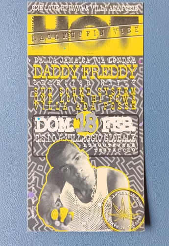 Flyer reggae originale - reggae,