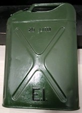 Tanica Militare Esercito Italiano Vintage Anni  60/80 Restaurata