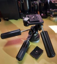 Manfrotto testa 141 con doppia piastra a sgancio rapido