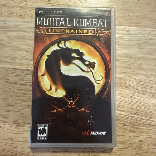Psp mortal kombat - gioco, senza