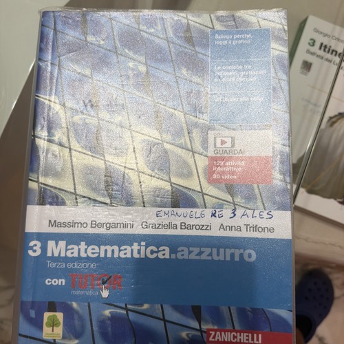 Matematica azzurro vol 3s - vol.,