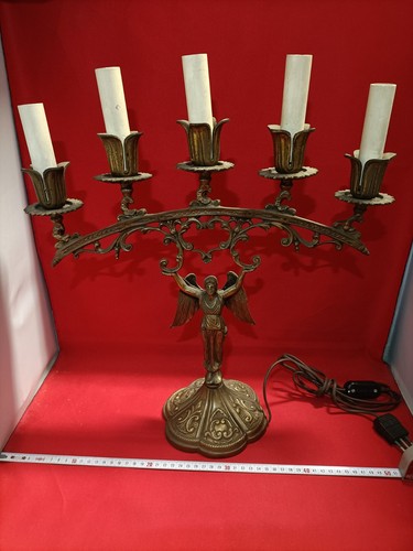 Candelabro bronzo 5 - bronzo, a