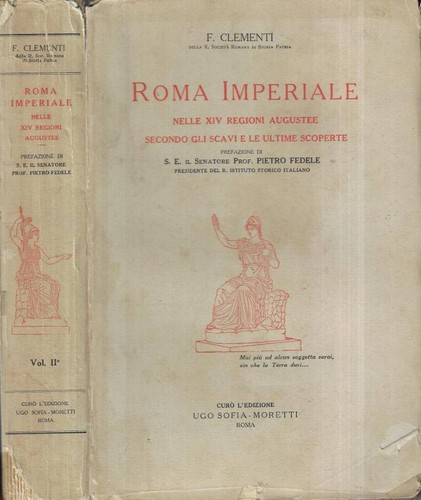 Roma imperiale vol nelle - roma, ii.