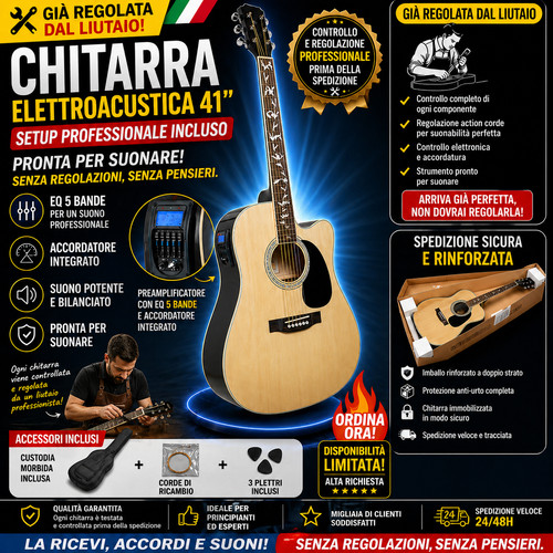 Kit chitarra acustica - kit,