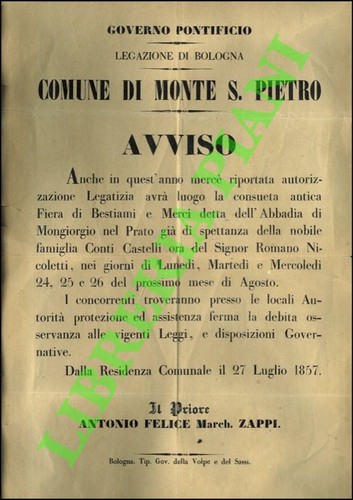 Comune monte san pietro - comune, di