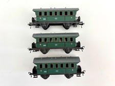 Fleischmann set 3 carrozze DB art. 5001 scala H0 eccellenti condizioni