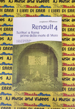 Book Libro RENAULT 4 scrittori