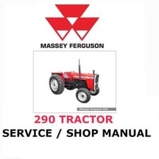 MASSEY FERGUSON 290 TRATTORE MANUALE RIPARAZIONE OFFICINA SERVIZIO MOTORE PDF