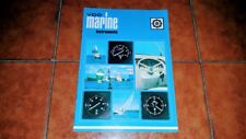 BROCHURE CATALOGO ADVERTISEMENT STRUMENTI NAUTICI VDO INSTRUMENTS YACHT 1970