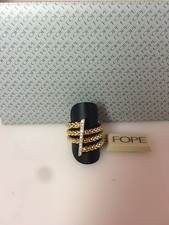 ANELLO FOPE ORO GIALLO CON