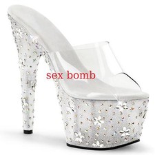 SEXY sabot sandali STRASS