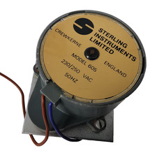 Sterling Instruments Modello 605 Motore Sincrono 230-250V 50Hz 8RPM Crewe UK