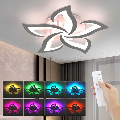 Plafoniera led fiore - plafoniera,