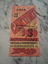 CANTANTI -Edis 1969-