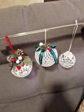 3 sfere per albero di Natale