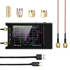 NanoVNA-H4 4" LCD 50KHz~1,5GHz VNA HF VHF UHF Analizzatore di rete vettoriale UV t