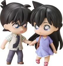 GSC Qset+ Detective Conan Shinichi Kudo & Ran Mori 80 mm PVC Figura