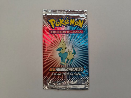 Pokemon bustina rubino e - ex,