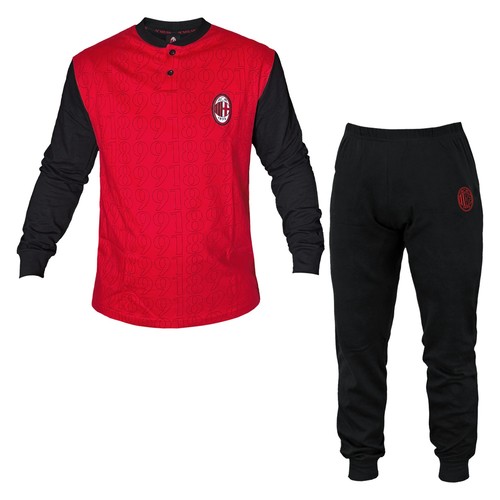 Pigiama ragazzo milan prodotto - pigiama,