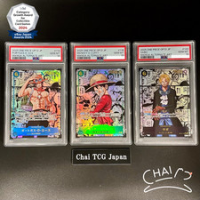 PSA 10 Rufy Ace Sabo OP13-118
