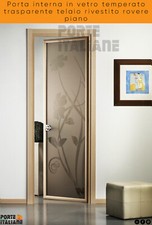 Porta interna in vetro