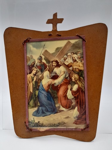 Icona via crucis stazione - via,