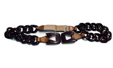 Prada Burgundy Resin Wide