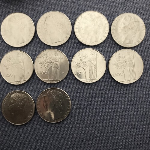 Lotto monete 100 lire - lotto,