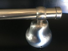 Bongio Axel porta asciugamano argento antico cm.40