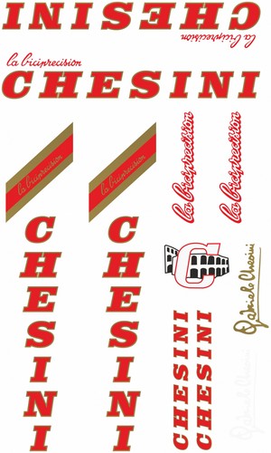 Adesivi telaio chesini - adesivi,