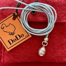 Dodo Pomellato Ciondolo Uovo Ovetto Argento Fuori Produzione Originale Unisex