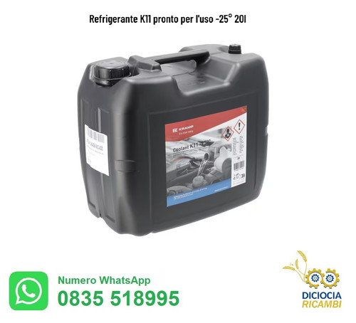 Antigelo k11 blu concentrato - k11,