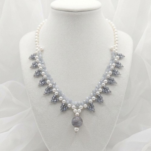 Collana perle artigianale - perle,