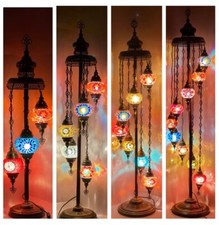 Lampada terra vetro - terra, in