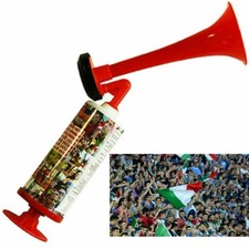 Tromba Manuale da Stadio Trombetta Rumorosa a Stantuffo Feste Party Carnevale