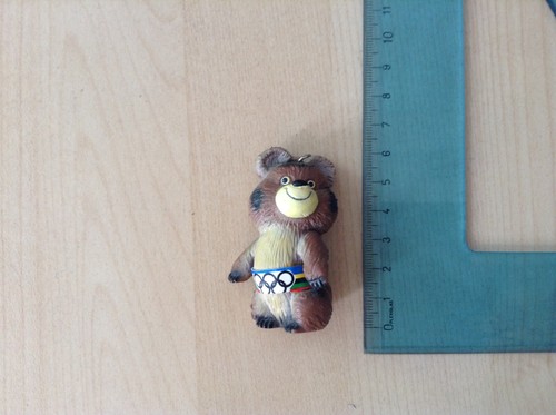Misha orsetto pvc mascotte - orsetto,