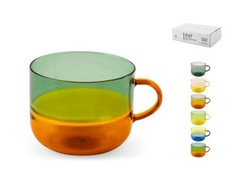 Mug in vetro 6 pezzi