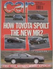 CAR magazine May 1990