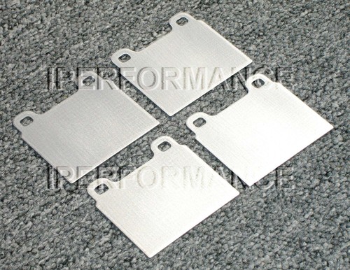 Titanium brake pad shim heat - pad,