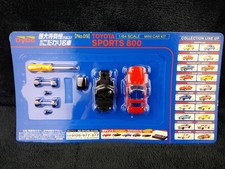 KIT MINI AUTO 1:64 DYDO TOYOTA SPORTS 800 #09 ¦ 2003 RARO JDM KYOSHO TOKUDAIJI
