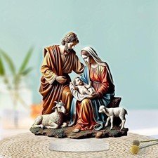 Ornamenti per Statue Della Vergine Maria E Del Bambino, Souvenir Decorativi,