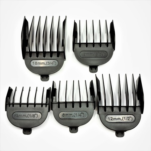 3mm 6mm 9mm 12mm - 18mm, pettine