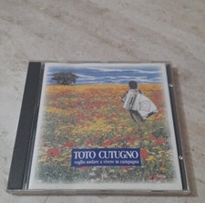 toto cutugno cd Voglio  Andare A  Vivere In  Campagna, Emi 1995 Bach Studio, 