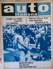 AUTO ITALIANA  N°23 6 GIUGNO 1963 PROVA DELLA FIAT 1500 BERLINA MODIFICATA